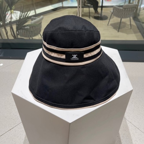 追跡付 セリーヌ 激安通販 の夏の新型空頂漁師帽日焼け止め屋外での折りたたみ式日除け帽子女性百合太陽帽子
