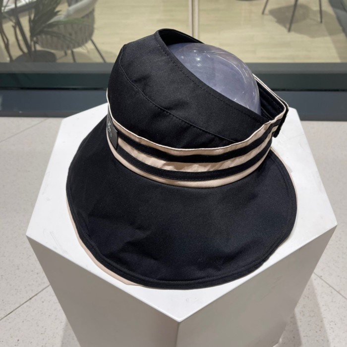 追跡付 セリーヌ 激安通販 の夏の新型空頂漁師帽日焼け止め屋外での折りたたみ式日除け帽子女性百合太陽帽子
