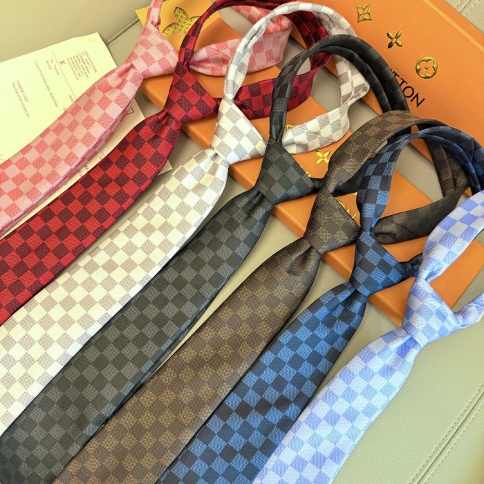 高品質 ルイヴィトン コピー 精緻なロゴジャカードネクタイ