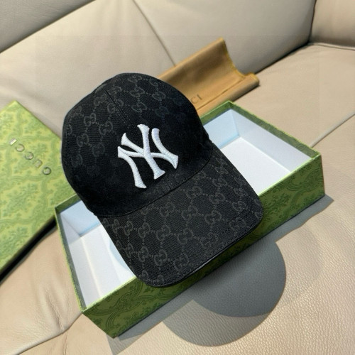 【限定】 NY スーパーコピーNY&Gucci（グッチ）のコラボレーション型野球帽