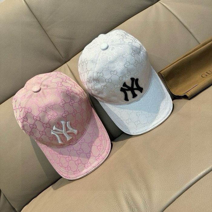 【話題商品！】 NY 激安偽物 NY&Gucci（グッチ）のコラボレーション型野球帽