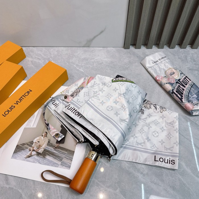 【限定】ルイヴィトン コピー Louis Vuitton 三つ折り日焼け止め傘