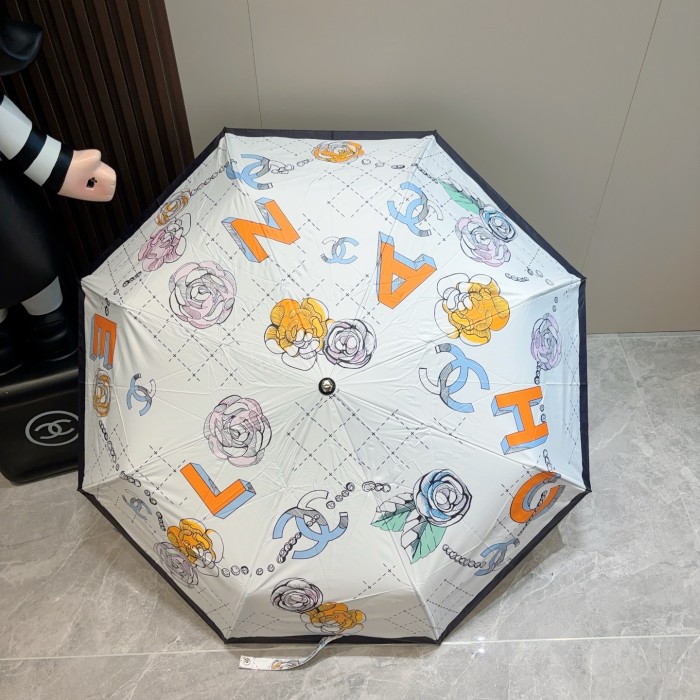 一目惚れ♪ シャネル n級品 Chanel 折りたたみ晴雨傘