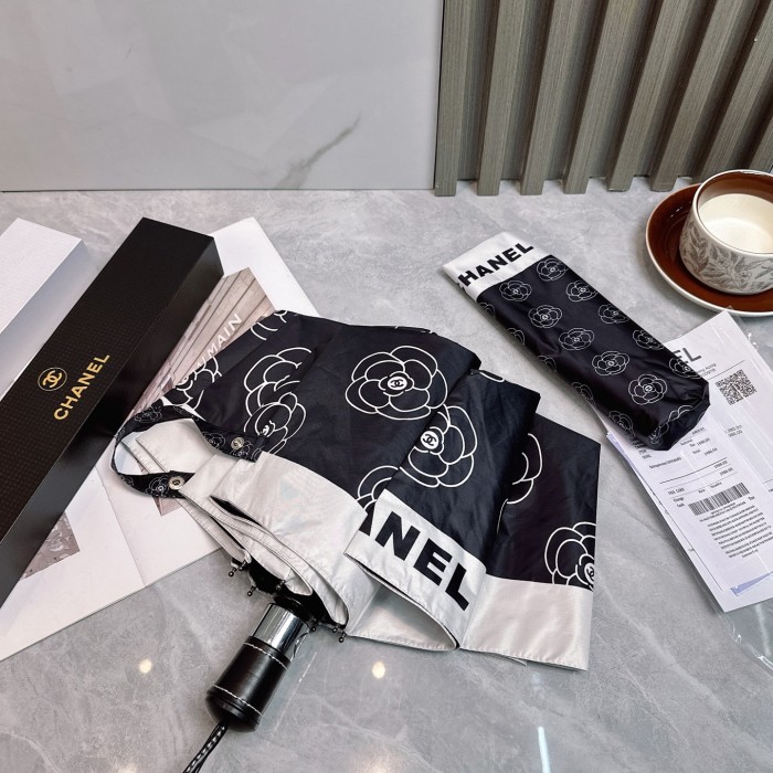 追跡付 シャネル 激安偽物 Chanel 全自動折りたたみ晴雨傘