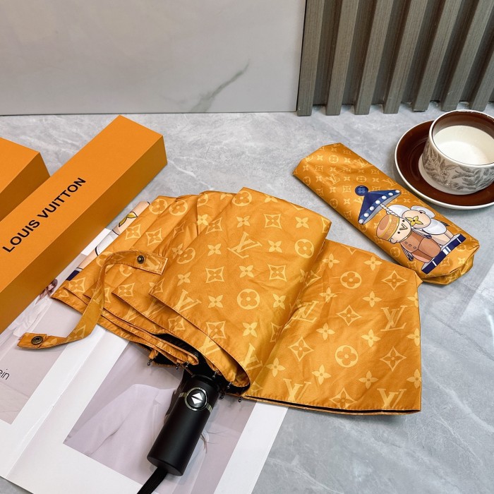 超奇跡の入荷☆ ルイヴィトン 偽物通販  Louis Vuitton 三つ折り日焼け止め傘