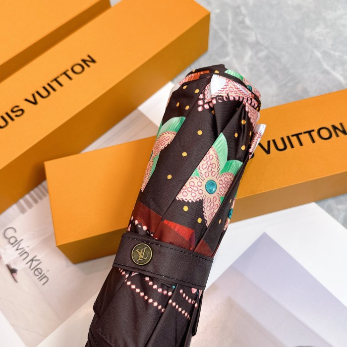 使い勝手良し ルイヴィトン 偽物通販  Louis Vuitton 三つ折り日焼け止め傘