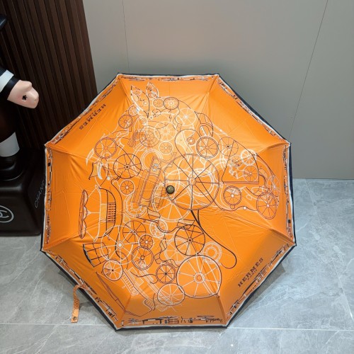 一目惚れ♪ エルメス 偽物通販  Hermes の折り畳み式晴雨傘
