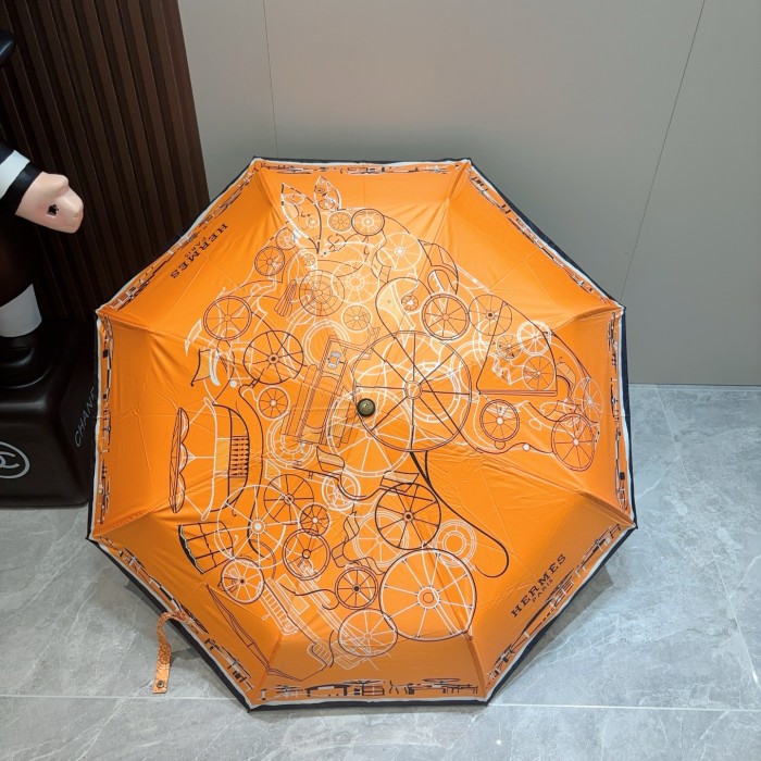 一目惚れ♪ エルメス 偽物通販  Hermes の折り畳み式晴雨傘