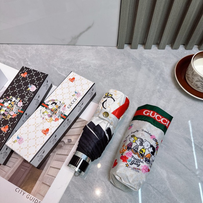 累積売上総額第１位！ グッチ コピー Gucci 三つ折り日焼け止め傘