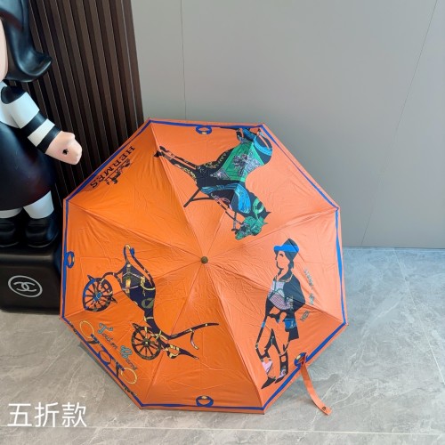 使い勝手良し エルメス n級品 Hermes の折り畳み式晴雨傘
