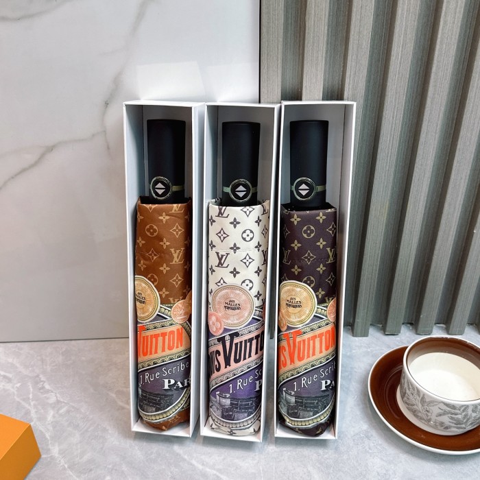 【限定】ルイヴィトン コピー   Louis Vuitton 三つ折り日焼け止め傘