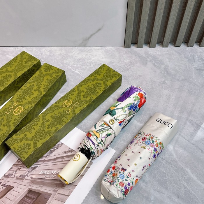 追跡付 グッチ 激安偽物 Gucci 三つ折り日焼け止め傘