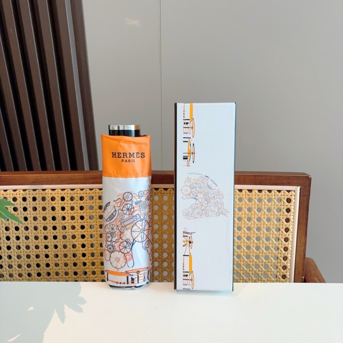 一目惚れ♪ エルメス コピーおすすめ Hermes の折り畳み式晴雨傘