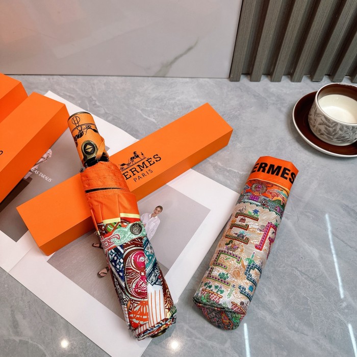 超奇跡の入荷☆ エルメス n級品 Hermes の折り畳み式晴雨傘