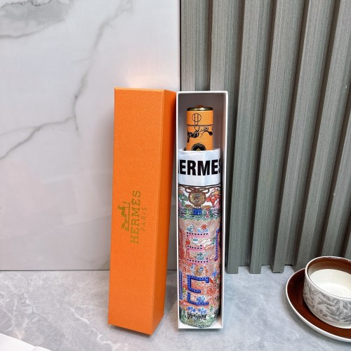 累積売上総額第１位！ エルメス コピーおすすめ Hermes の折り畳み式晴雨傘