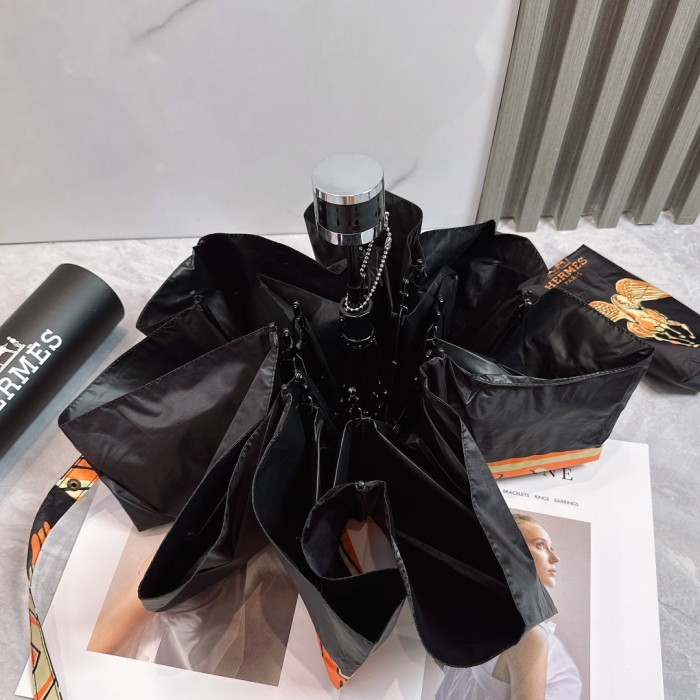 【話題商品！】エルメス 偽物通販 Hermes の折り畳み式晴雨傘