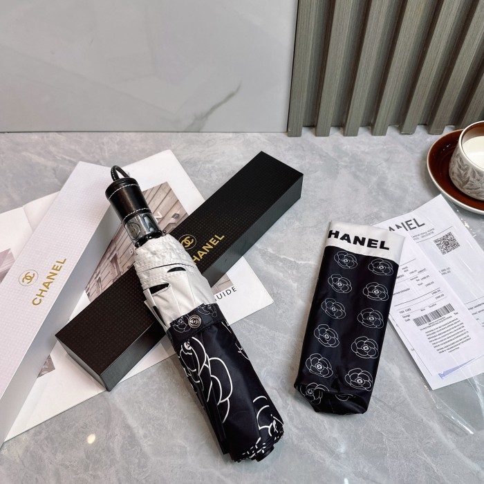 追跡付 シャネル 激安偽物 Chanel 全自動折りたたみ晴雨傘