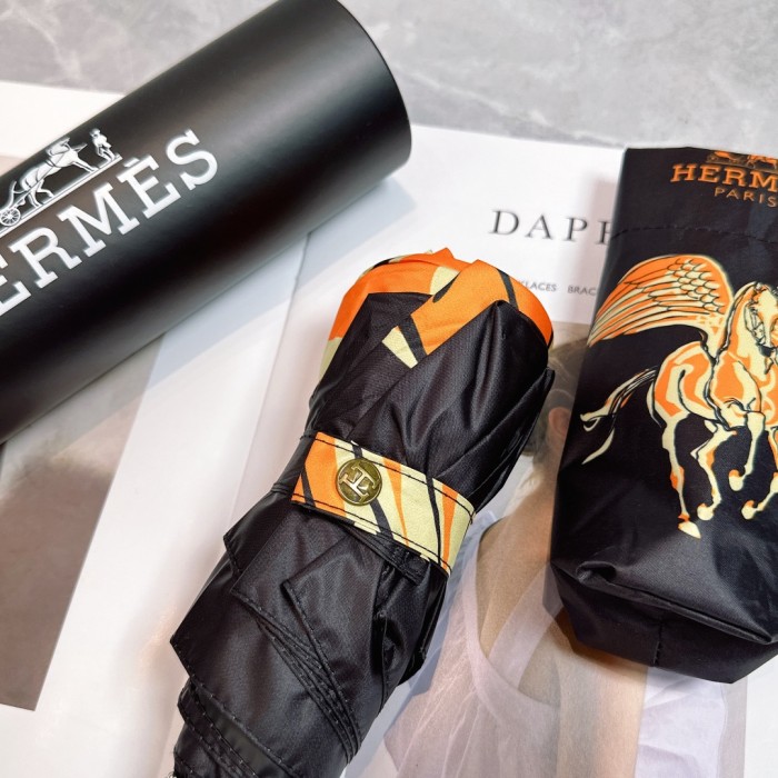 【話題商品！】エルメス 偽物通販 Hermes の折り畳み式晴雨傘