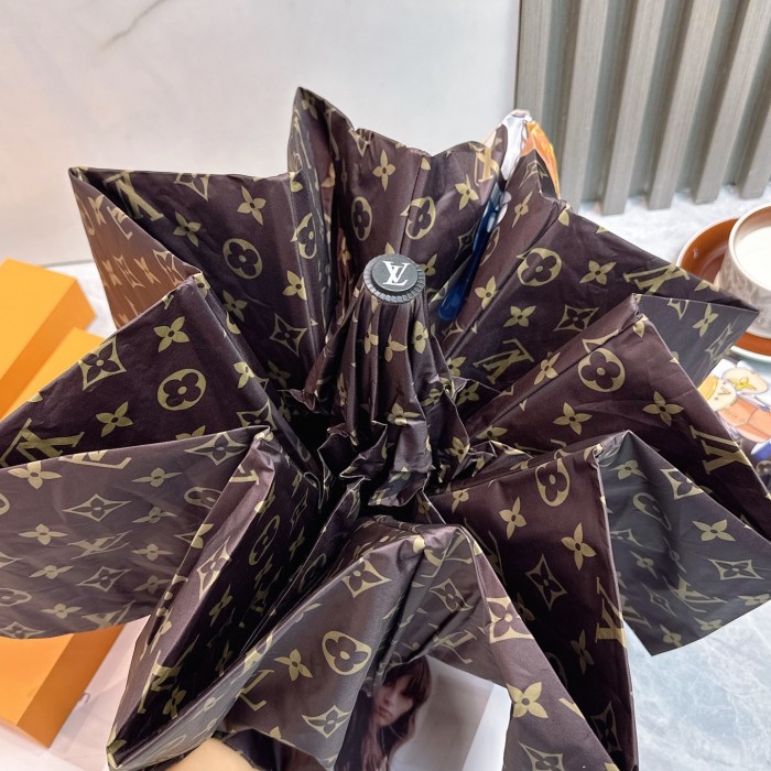追跡付 ルイヴィトン 激安偽物 Louis Vuitton 三つ折り日焼け止め傘