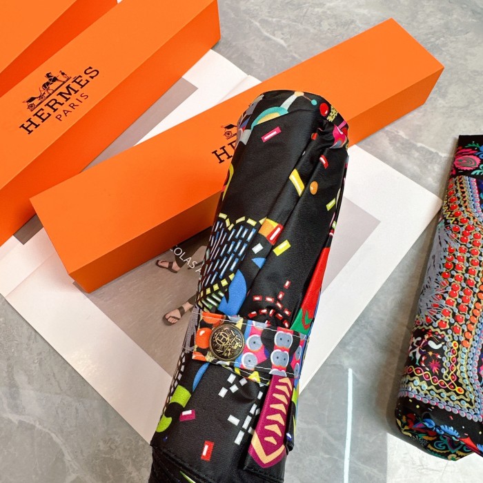 高品質 エルメス コピー Hermes の折り畳み式晴雨傘