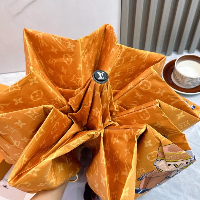 超奇跡の入荷☆ ルイヴィトン 偽物通販  Louis Vuitton 三つ折り日焼け止め傘