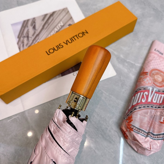 ★超人気 ルイヴィトン コピーおすすめ Louis Vuitton 三つ折り日焼け止め傘