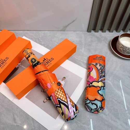 【限定】 エルメス コピーおすすめ Hermes の折り畳み式晴雨傘