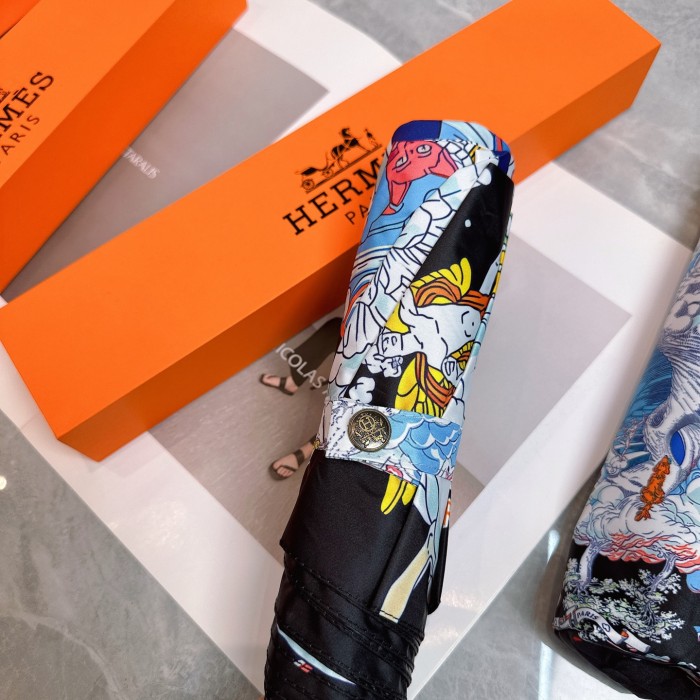 【話題商品！】エルメス 激安通販 Hermes の折り畳み式晴雨傘