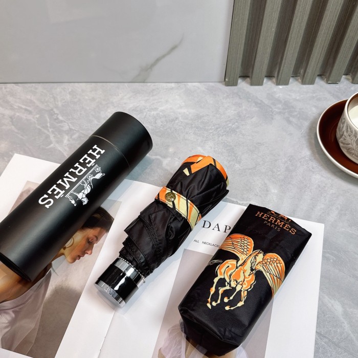 【話題商品！】エルメス 偽物通販 Hermes の折り畳み式晴雨傘
