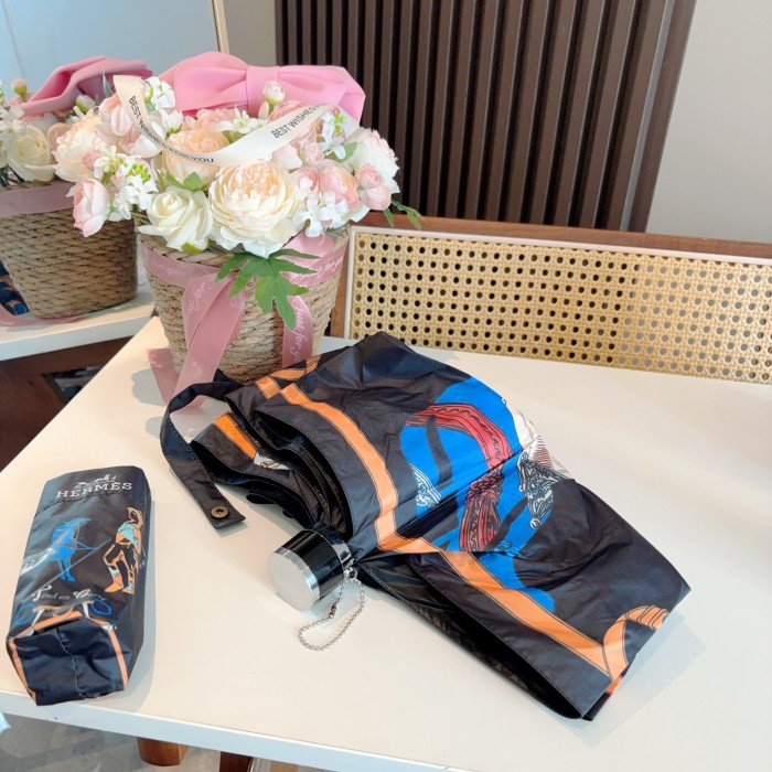 新作 エルメス コピー Hermes の折り畳み式晴雨傘