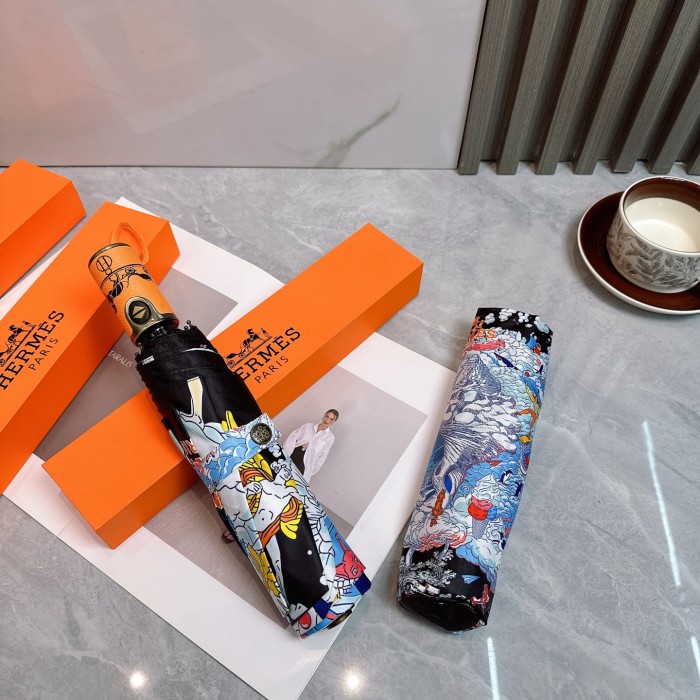 【話題商品！】エルメス 激安通販 Hermes の折り畳み式晴雨傘
