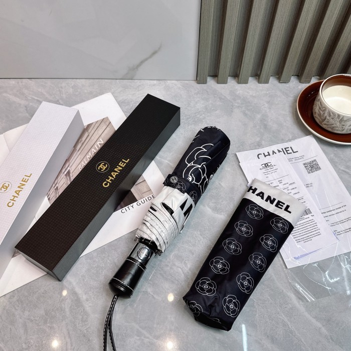 追跡付 シャネル 激安偽物 Chanel 全自動折りたたみ晴雨傘