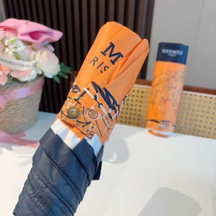 一目惚れ♪ エルメス 偽物通販  Hermes の折り畳み式晴雨傘