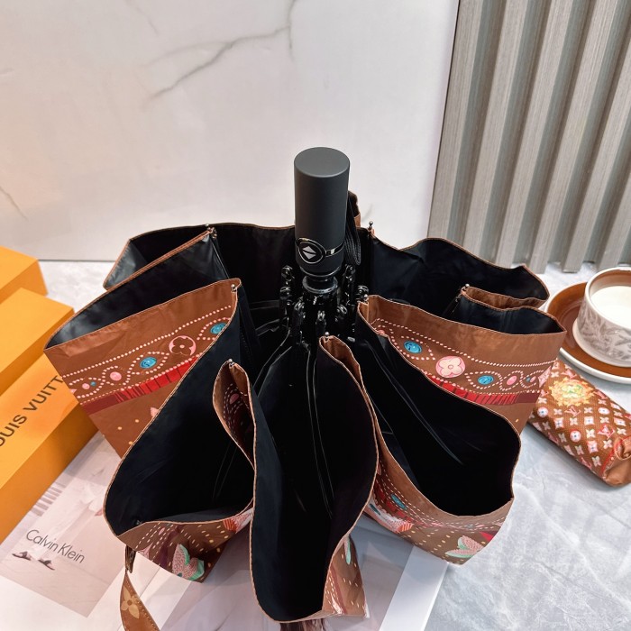 累積売上総額第１位！ルイヴィトン 激安通販 Louis Vuitton 三つ折り日焼け止め傘