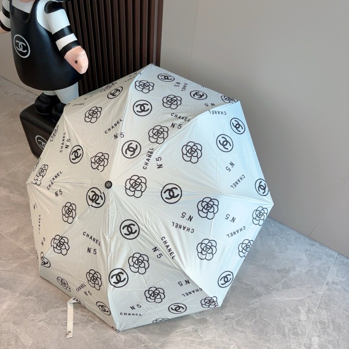 超話題! シャネル 激安偽物 Chanel 三つ折り自動折りたたみ式晴雨傘