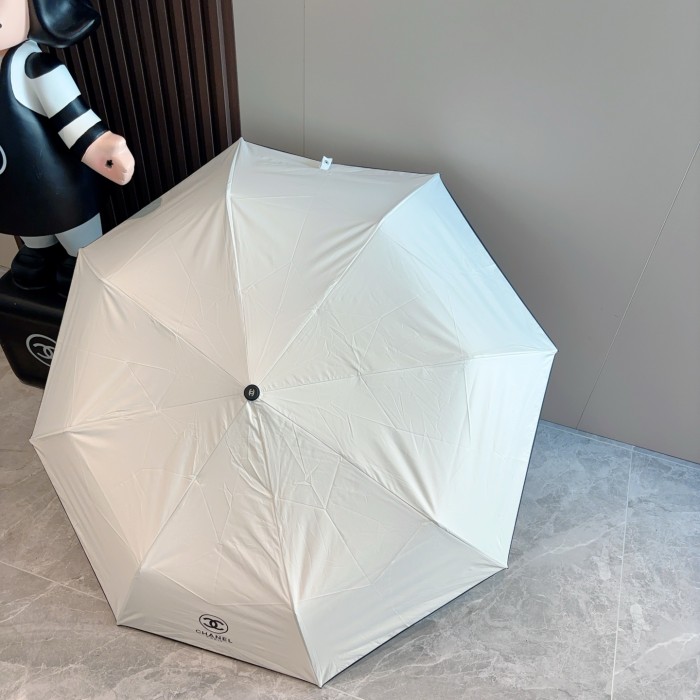 日本未入荷 シャネル n級品 Chanel 三つ折り自動折りたたみ式晴雨傘