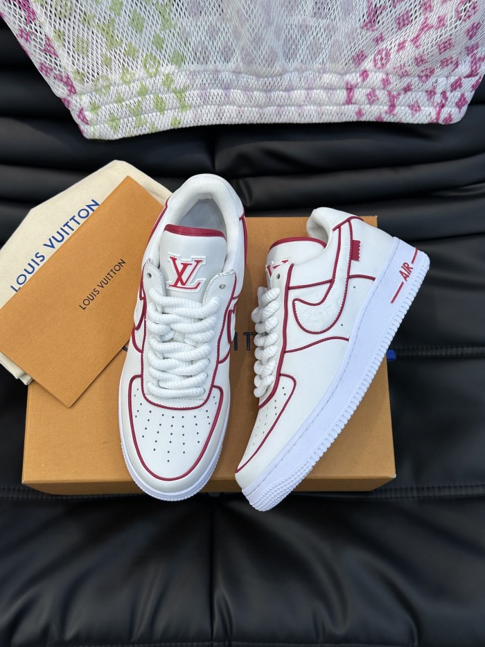 超話題! ルイヴィトン コピーおすすめ  L.v X nike連名ローカットカジュアルスニーカー