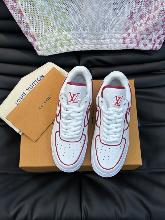 超話題! ルイヴィトン コピーおすすめ  L.v X nike連名ローカットカジュアルスニーカー