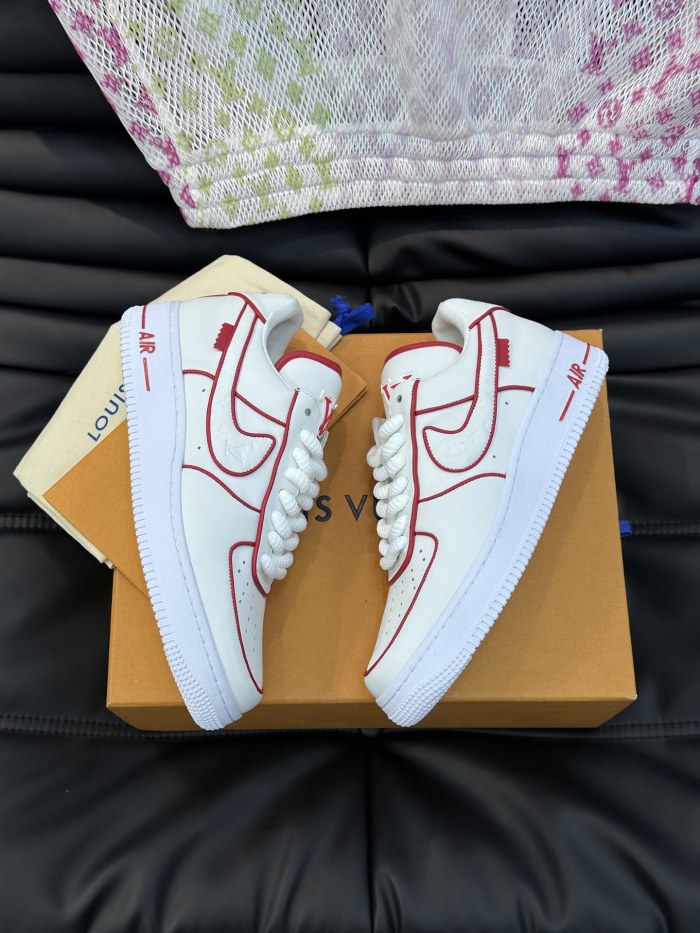超話題! ルイヴィトン コピーおすすめ  L.v X nike連名ローカットカジュアルスニーカー