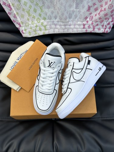 入手困難 ルイヴィトン n級品 L.v X nike連名ローカットカジュアルスニーカー