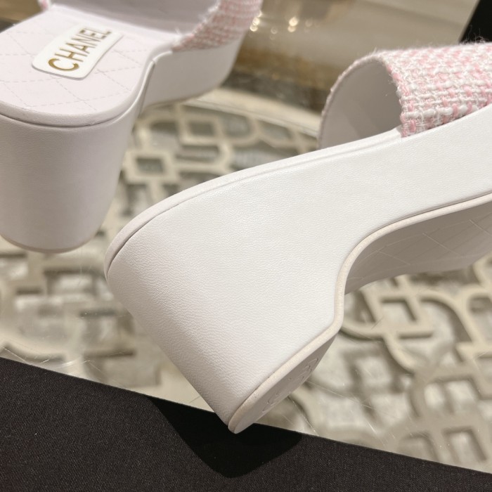 日本未入荷 シャネル n級品 定番坂と厚底スリッパ