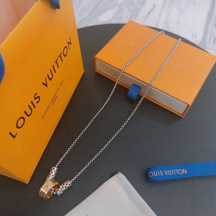 【限定】ルイヴィトン 激安偽物 LV ネックレス
