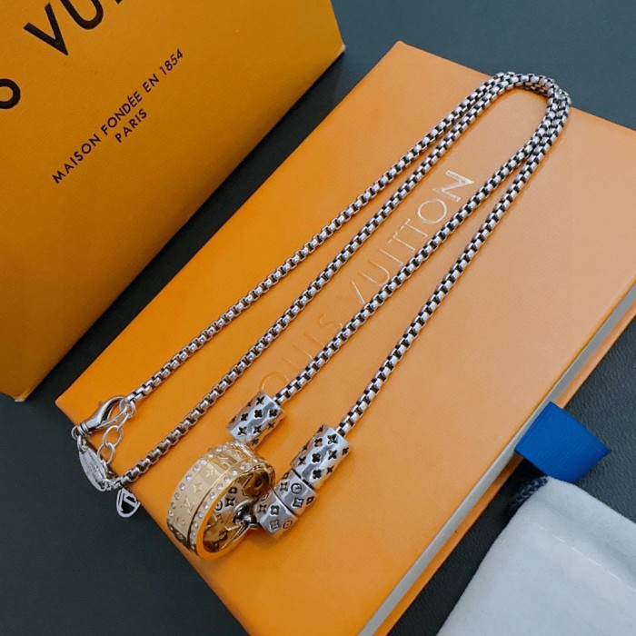 【限定】ルイヴィトン 激安偽物 LV ネックレス