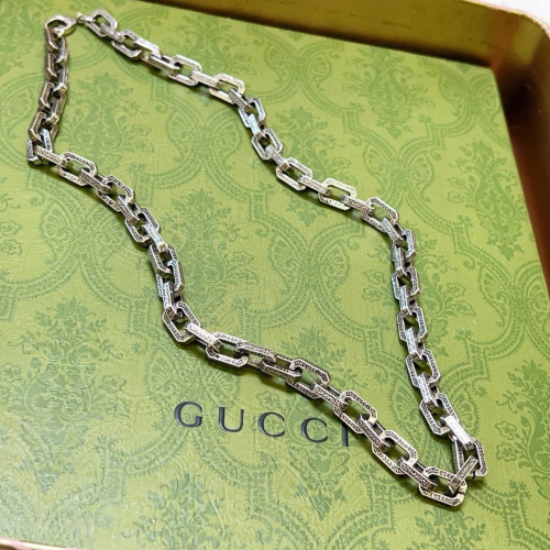 【限定】グッチ スーパーコピー のダブルGグッチネックレス