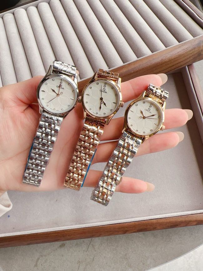 【限定】オメガ 激安通販 のOMEGA スタイリッシュなレディース石英腕時計3色