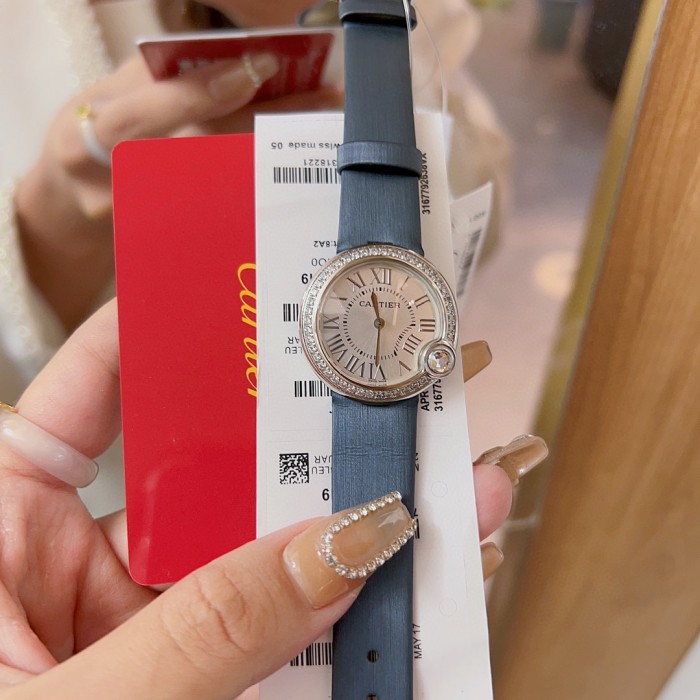 ★超人気 カルティエ n級品 の白風船シリーズ腕時計