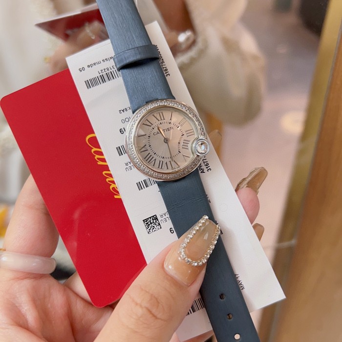 ★超人気 カルティエ n級品 の白風船シリーズ腕時計