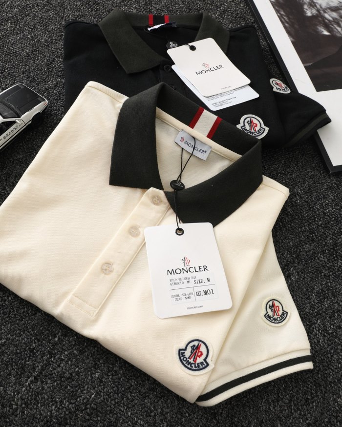 追跡付 モンクレール 激安通販 の開襟ポロシャツ
