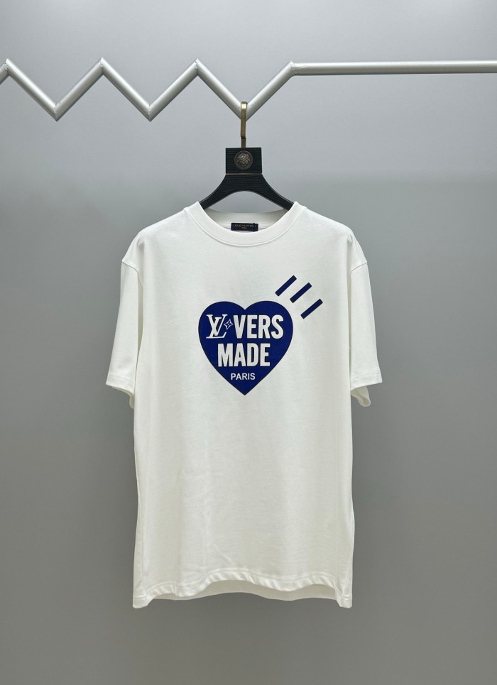 ★超人気 ルイヴィトン 激安偽物 LV半袖Tシャツ