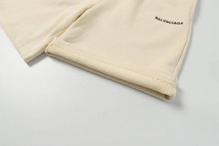 【限定】 バレンシアガ 激安偽物 クラシックなアルファベット刺繍のショートパンツ